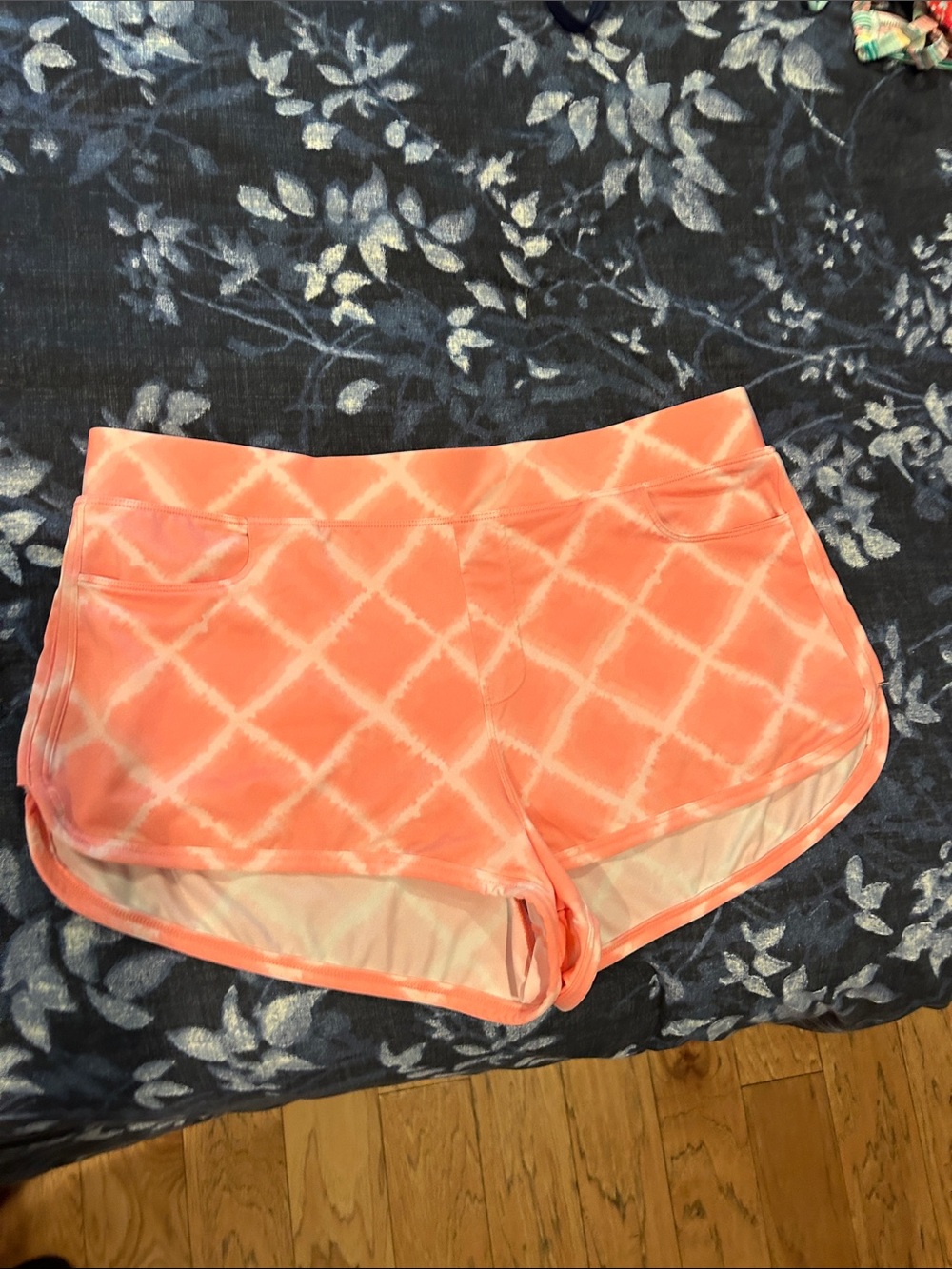 Women's pink and white swim shorts - Carve brand
